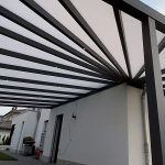 Terrassenüberdachung VSG Glas Matt