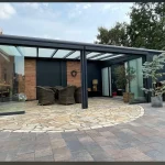 Terrassendach in Mühlacker 32 Ueberdachung Terrassenueberdachung Aluminium