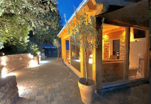 Wintergarten aus Holz