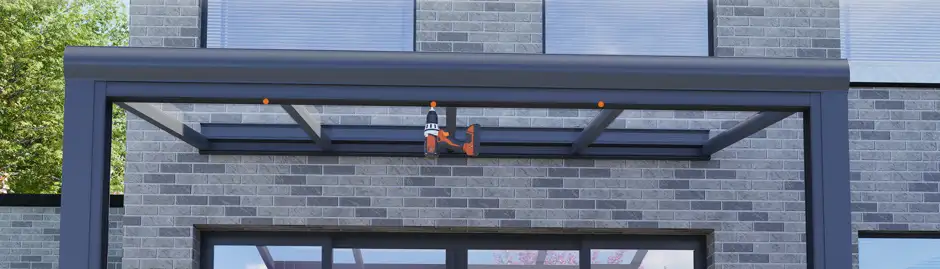 Wintergarten bauen Anleitung 10 Schiebeelemente für Wintergarten Montieren