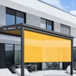 Senkrechtmarkise mit ZIP