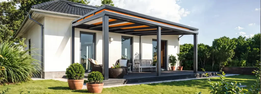 Wintergarten in Backnang 8 Terrassenüberdachung