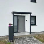 Eingangsüberdachung Aluminium Brackenheim