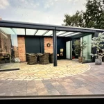 Terrassenüberdachung 10x4 Meter