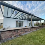 Terrassenüberdachung 12x3 Meter