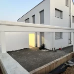 Terrassenüberdachung 7x5 Meter Aluminium Weiss