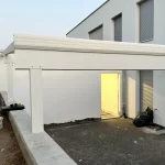Terrassenüberdachung Aluminium Weiss