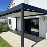 Terrassenüberdachung Flachdach 5x4 Meter