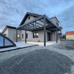 Terrassenüberdachung Flachdach Brackenheim