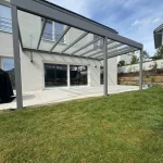 Terrassenüberdachung Flachdach in Heilbronn