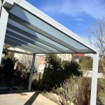 Terrassenüberdachung RAL 9006