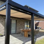 Terrassenüberdachung mit Unterdachmarkise