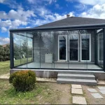 Wintergarten 5x3 Meter Flachdach