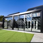 Wintergarten 7x4 Meter Frontansicht