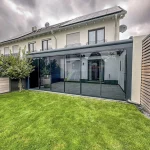 Terrassenüberdachung in Kraichtal 21 Wintergarten ALuminium