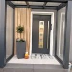 Eingangsüberdachung