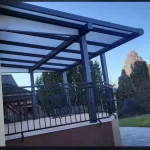 Eingangsüberdachung Überstand Dach